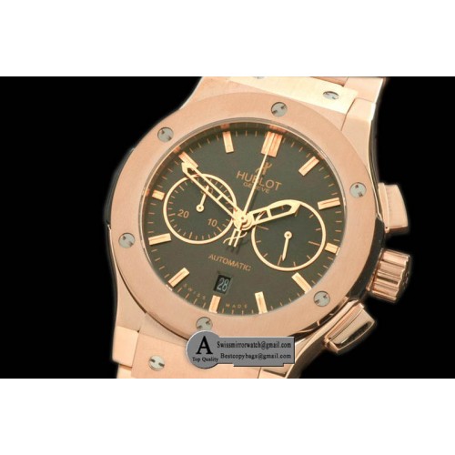 Hublot Classic Fusion Chrono V2 521.OX.7080.OX Rose Gold Rose Gold Grey A 7750 Replica Watches Hublot Classic Fusion Chrono V2 521.OX.7080.OX Rose Gold Rose Gold Grey A 7750 Replica Watches