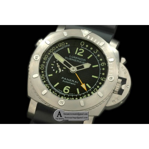 Panerai PAM 193 Luminor 1950 Submersible Depth Gauge Titanium Rubber Black Asian 2813 23J Replica Watches Panerai PAM 193 Luminor 1950 Submersible Depth Gauge Titanium Rubber Black Asian 2813 23J Replica Watches