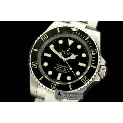 Rolex Submariner 114060 2012 NoDate Replica Watches