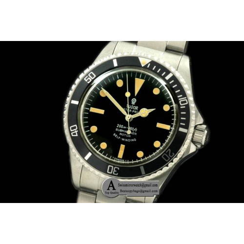 Tudor Vintage 5514 No Date Submariner Asia 2813 21J Replica Watches