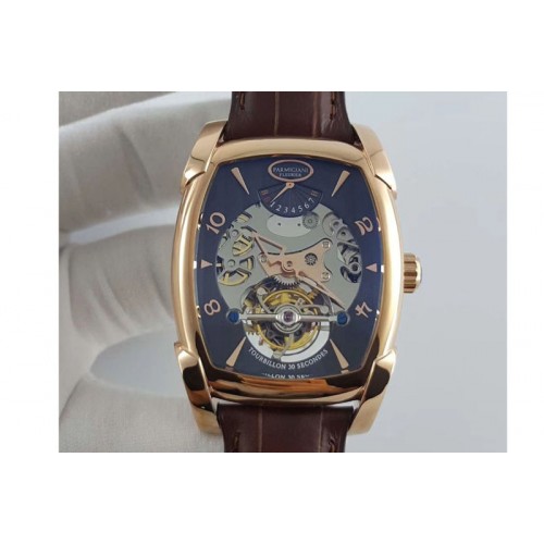 Parmigiani Fleurier Kalpa Grande Tourbillon RG Black Skeleton Dial Parmigiani Fleurier Kalpa Grande Tourbillon RG Black Skeleton Dial