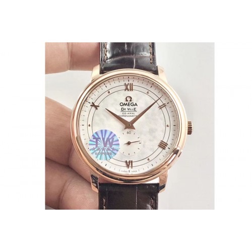 Omega De Ville 424.13.39.20.02 TW Best Edtion RG/LE White Dial Cal.2202 Omega De Ville 424.13.39.20.02 TW Best Edtion RG/LE White Dial Cal.2202