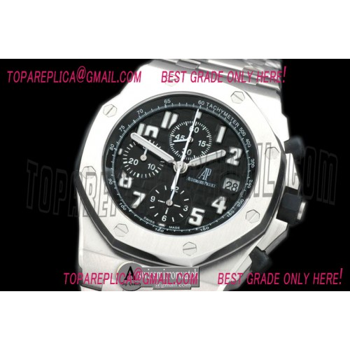 Audemars Piguet Royal Oak Chrono SS/LE Black Theme A-7750