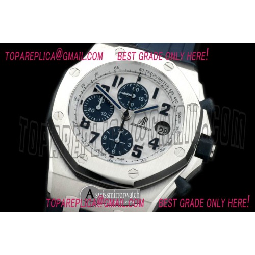 Audemars Piguet Royal Oak Chrono Navy Limited Edition SS/RU Navy A-7750 Audemars Piguet Royal Oak Chrono Navy Limited Edition SS/RU Navy A-7750