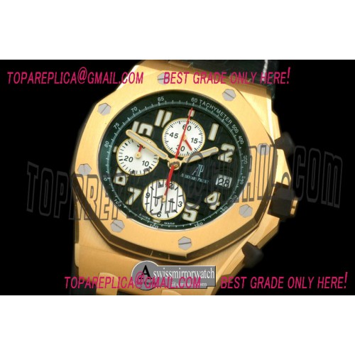 Audemars Piguet Royal Oak Chrono YG/LE Monte Napoleone A-7750