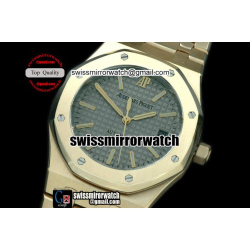 Audemars Piguet Royal Oak Jumbo Auto YG/YG Grey Swiss Eta 2824-2 Audemars Piguet Royal Oak Jumbo Auto YG/YG Grey Swiss Eta 2824-2