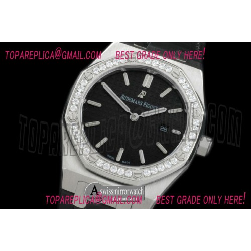 Audemars Piguet Royal Oak Ladies SS/LE Black S-Qtz Audemars Piguet Royal Oak Ladies SS/LE Black S-Qtz