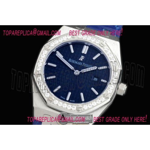 Audemars Piguet Royal Oak Ladies SS/LE Blue S-Qtz Audemars Piguet Royal Oak Ladies SS/LE Blue S-Qtz