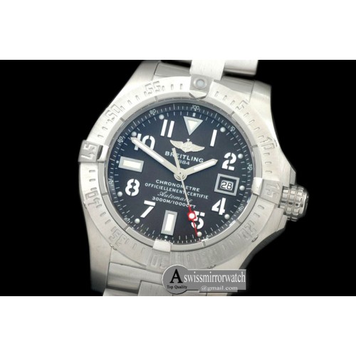 Breitling Seawolf V2 SS/SS Grey Swiss Eta 2836-2 Breitling Seawolf V2 SS/SS Grey Swiss Eta 2836-2