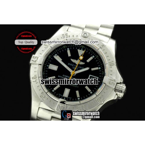 Breitling Seawolf SS/SS Black/Ylw Stick Swiss 2836 Breitling Seawolf SS/SS Black/Ylw Stick Swiss 2836