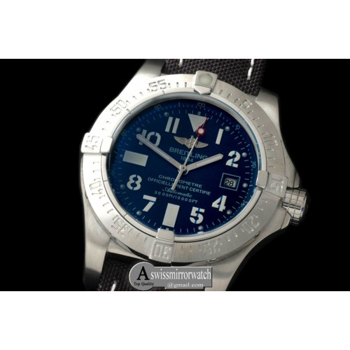 Breitling Seawolf SS/LE Blue Num Asian 2813 21J Breitling Seawolf SS/LE Blue Num Asian 2813 21J