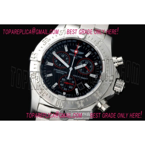 Breitling Seawolf Chrono SS/NY Blue Stk Swiss Eta Qtz 251.262 Breitling Seawolf Chrono SS/NY Blue Stk Swiss Eta Qtz 251.262