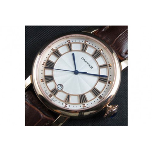 Cartier Rotonde de Cartier, Asian ETA 2824-2,Gold