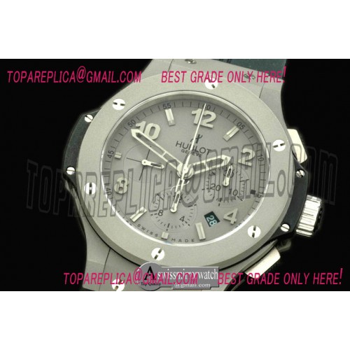 Hublot Titanium Grey Limited Ed TI/RU Asian 7750 Hublot Titanium Grey Limited Ed TI/RU Asian 7750