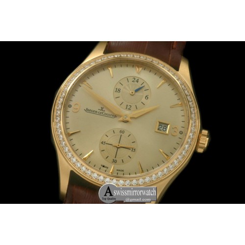 Jaeger-LeCoultre Master Duo Time YG/LE Gold Asian 2824 Jaeger-LeCoultre Master Duo Time YG/LE Gold Asian 2824