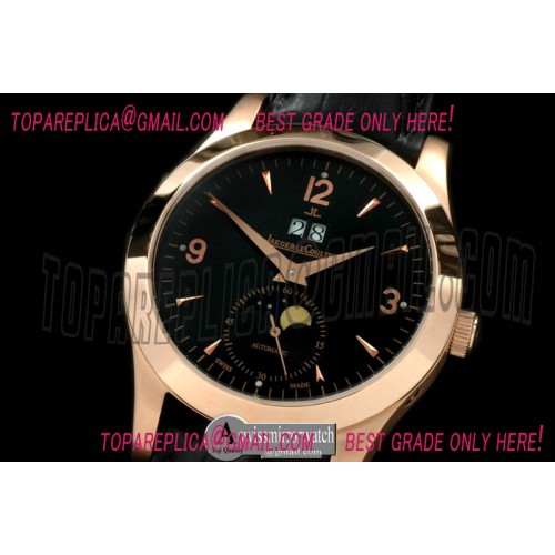 Jaeger-LeCoultre Master Big Date/Day Phase RG/LE White Asian 2813