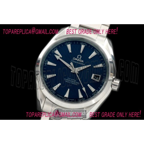 Omega Aqua Terra Auto SS/SS Blue Swiss 2836 Omega Aqua Terra Auto SS/SS Blue Swiss 2836