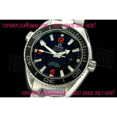 Omega P-Ocean Ceramic SS/SS Black Swiss 2824 Omega P-Ocean Ceramic SS/SS Black Swiss 2824