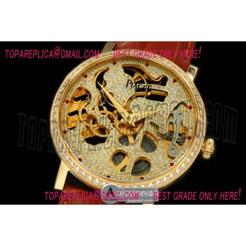 Piaget Altiplano Skeleton YG YG/LE Asian 6497 H/W Piaget Altiplano Skeleton YG YG/LE Asian 6497 H/W