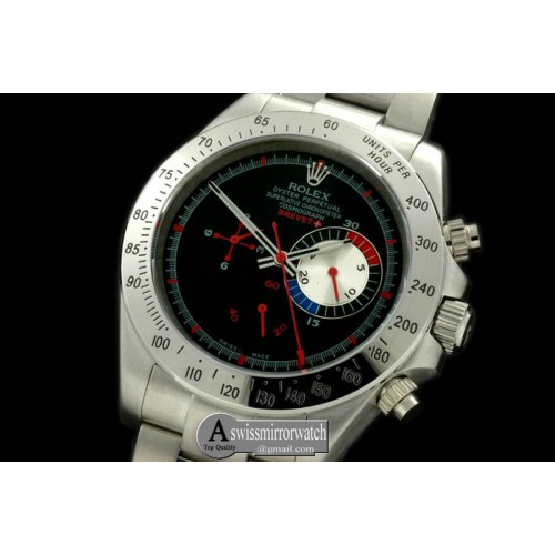 Rolex Brevet Plus Daytona SS/SS Black Asian 2813 Rolex Brevet Plus Daytona SS/SS Black Asian 2813