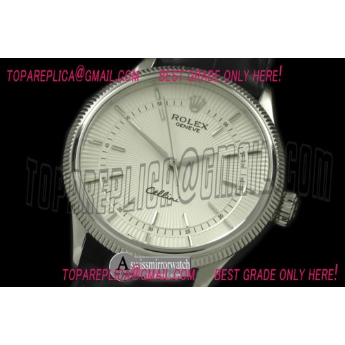 Rolex 2014 Cellini Time SS/LE White Asia 2824