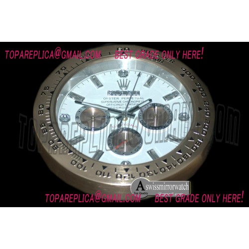 Rolex Dealer Clock Daytona Style Swiss Quartz Rolex Dealer Clock Daytona Style Swiss Quartz