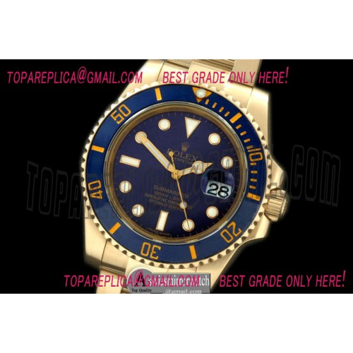 Rolex 116619 Blue FG/Diam Sub Swiss 2836/3135