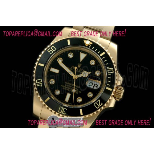 Rolex Submariner 116619 Black FG/Diam Sub Swiss 2836/3135