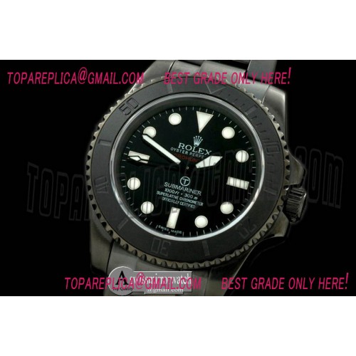 Rolex Submariner Pro Hunter Military Sub SS/SS Black Asian