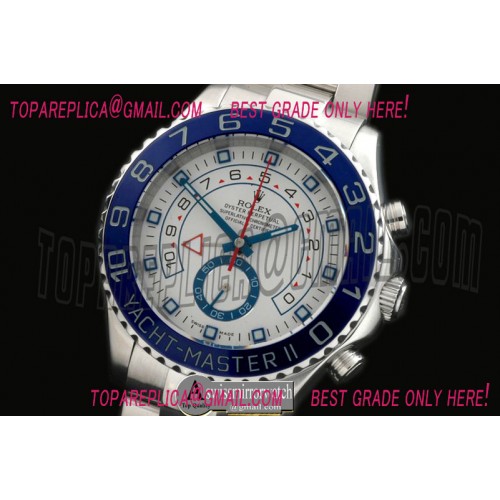 Rolex Yacthmaster II (42mm) SS White Asia 7750