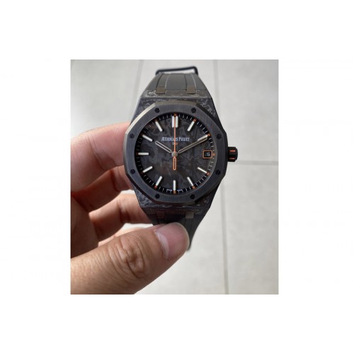 Audemars Piguet Royal Oak 15500 NTPT Diw 1:1 Best Edition Black Dial With Orange on Bracelet SA4302 Super Clone Audemars Piguet Royal Oak 15500 NTPT Diw 1:1 Best Edition Black Dial With Orange on Bracelet SA4302 Super Clone