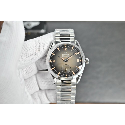 Omega Railmaster 38mm SS Brown/Gray Dial on SS Bracelet OM8804 Omega Railmaster 38mm SS Brown/Gray Dial on SS Bracelet OM8804