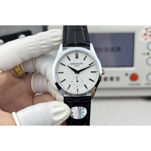 Patek Philippe Calatrava 6119 SS SDF Best Edtion White Dial CH30-255PS(Gain Weight)
