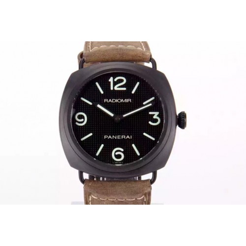 Panerai PAM 643 Ceramic V6F Best Edition Paris Hobnailson Dial on Gray Asso Strap P9000