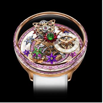 Jacob & Co. Fleurs de Jardin Pink Sapphires Replica Watch AF321.40.BA.AF.B Jacob & Co. Fleurs de Jardin Pink Sapphires Replica Watch AF321.40.BA.AF.B