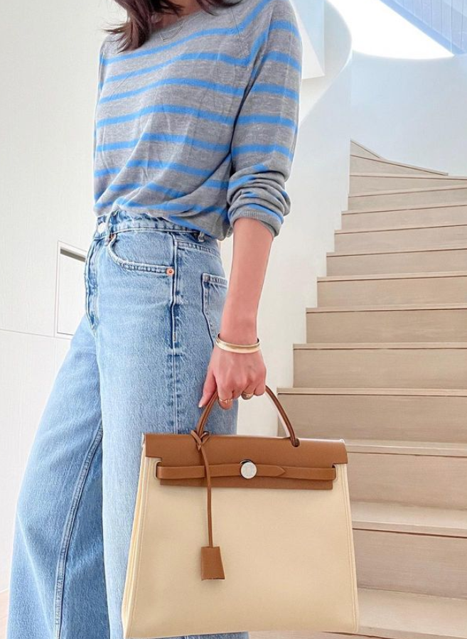 hermes herbag outfit