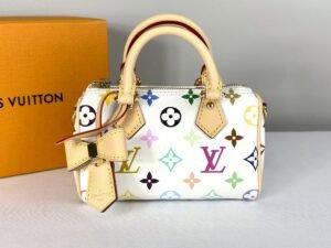 IMG_3678 LV x Murakami White Speedy Nano