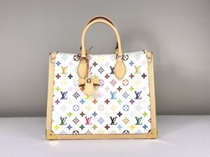 IMG_4308 LV x Murakami White Multicolor On the Go