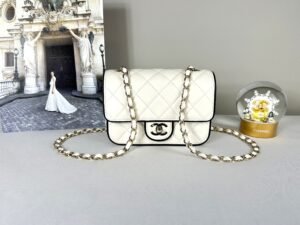 IMG_4788 Chanel 25P White Lambskin Flap Bag
