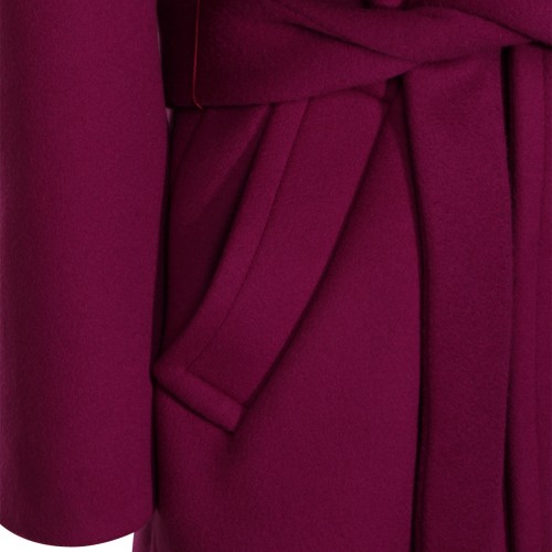 VIOLET WOOL COAT