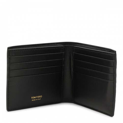 BLACK LEATHER WALLET