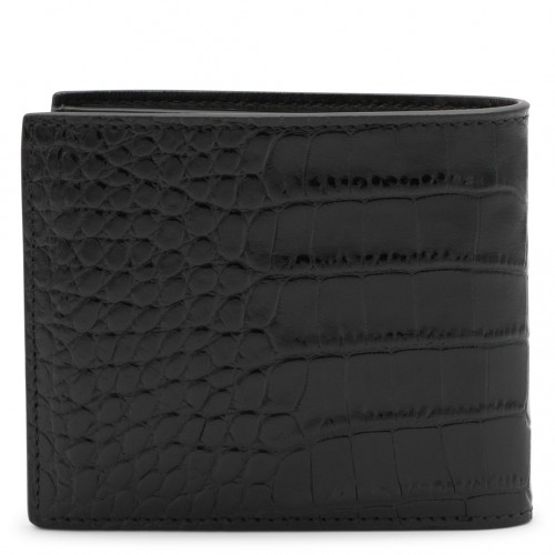 BLACK LEATHER WALLET