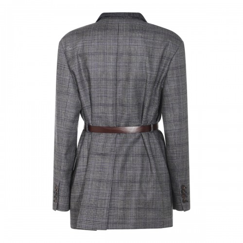 GREY WOOL BLAZER