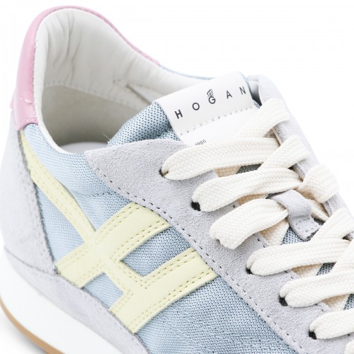 MULTICOLOR LEATHER SNEAKERS