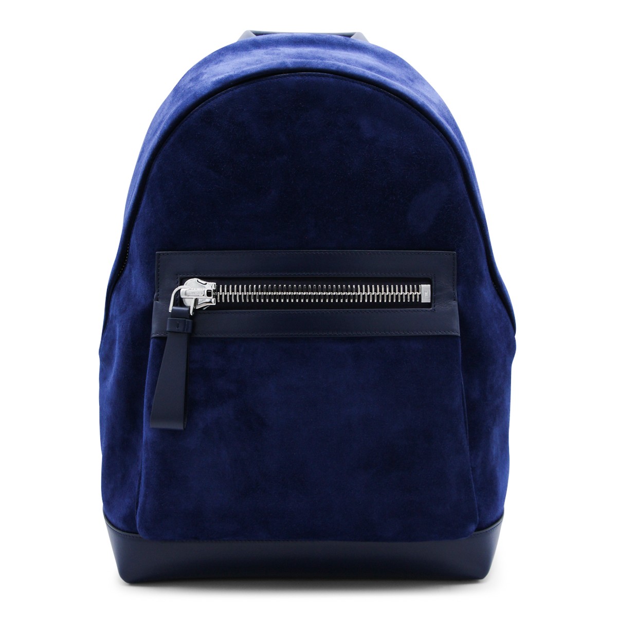 NAVY SUEDE BACKPACK