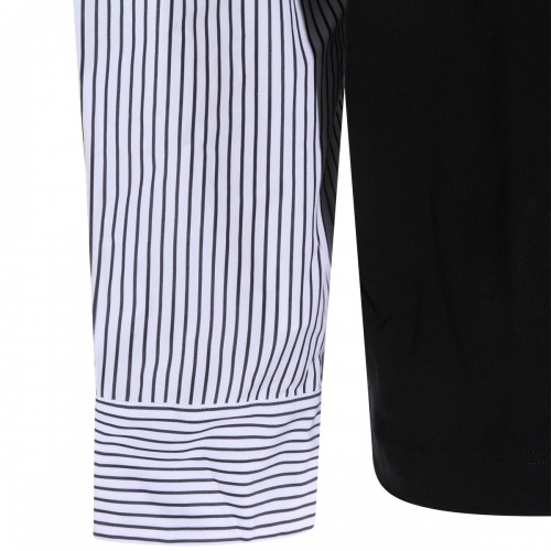 BLACK COTTON T-SHIRT