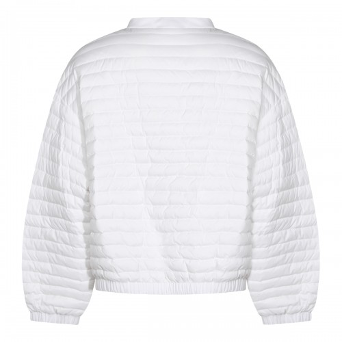 GREY WHITE DOWN JACKET