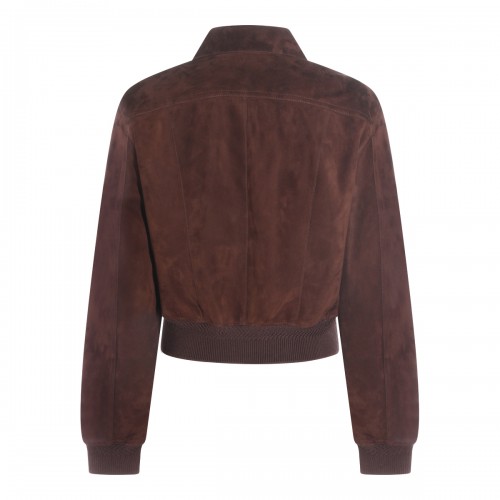 BROWN LEATHER JACKET