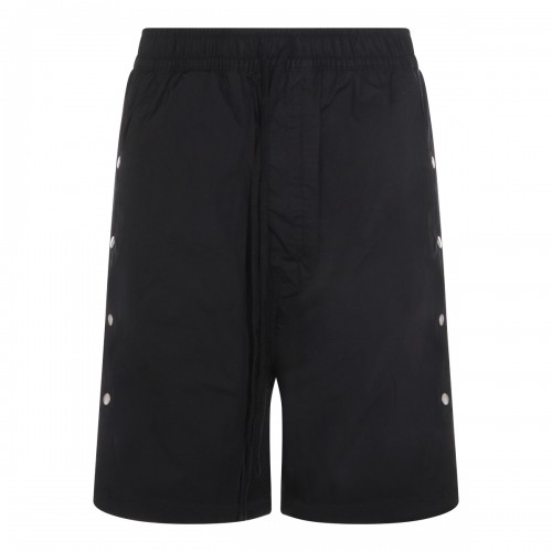 BLACK COTTON SHORTS