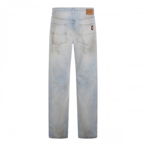 LIGHT BLUE COTTON JEANS 2